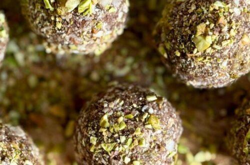 Pistachio pulp energy balls made from homemade milk—fiber rich, functional, and no filler. use discount code plantpower to save on nama & hurom nut milk makers and juicers.